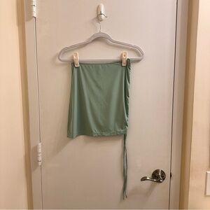 NWT Riot Swim Ivy Cover Up Skirt in Sage Green Size Small